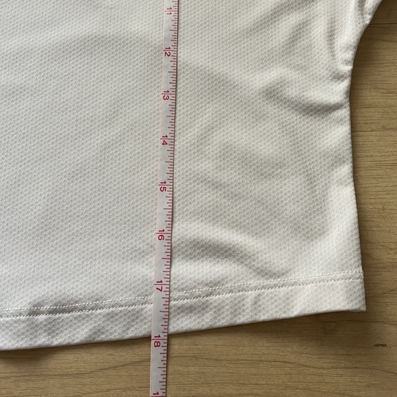 Lulu Lemon Abrasion Resistant Training Long Sleeve Shirt Cropped White Size M-L - Picture 7 of 7